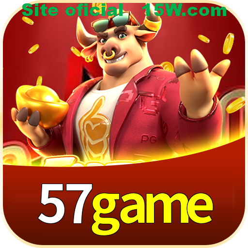 Imagem promocional da 57game mostrando a plataforma e suas vantagens